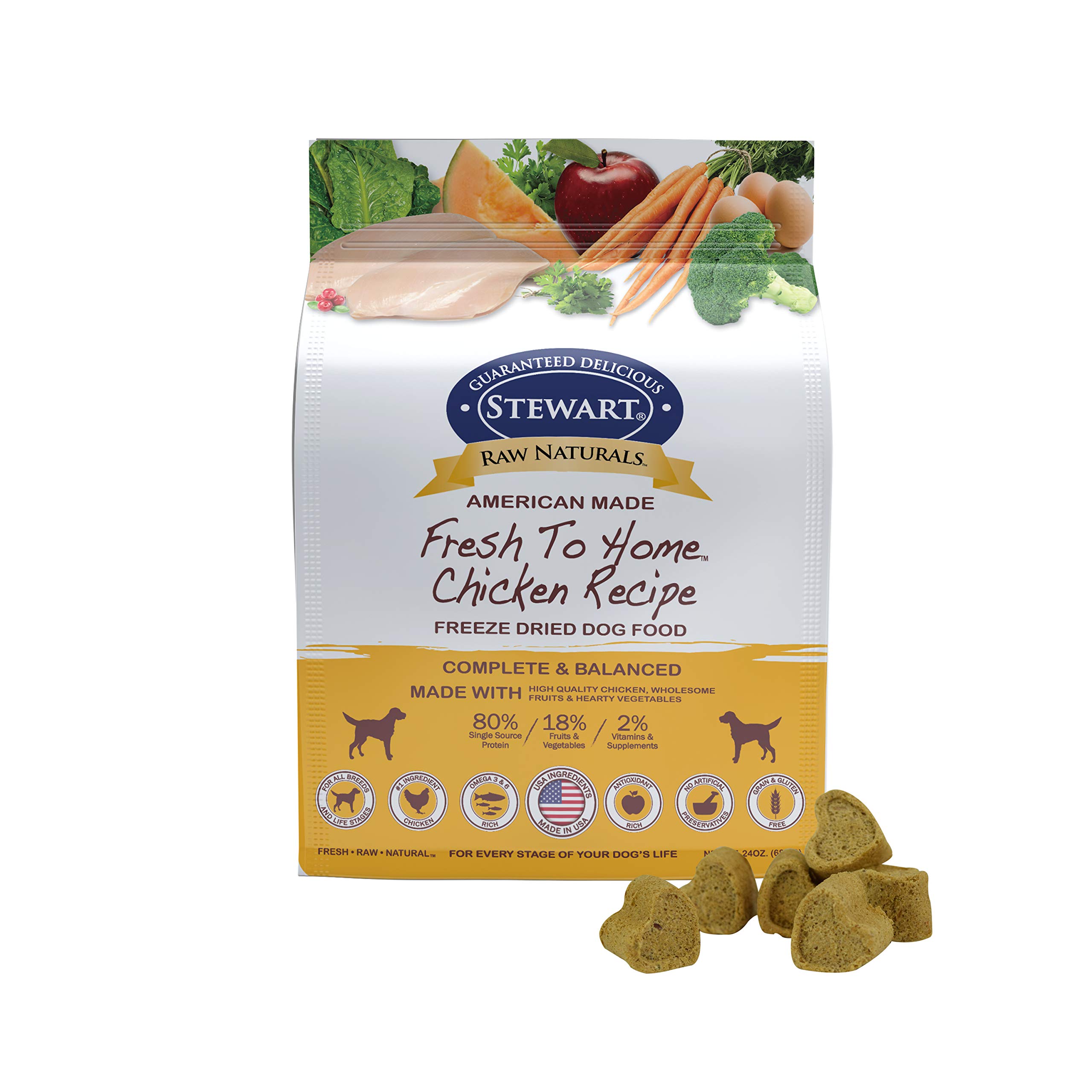 Premium Freeze Dried Dog Food USA - Grain Free Small Batch Raw Dog Food | Complete Balanced Meals, Toppers & Treats for All Breeds & Life Stages | Perfect for Travel, Training & Everyday Nutrition