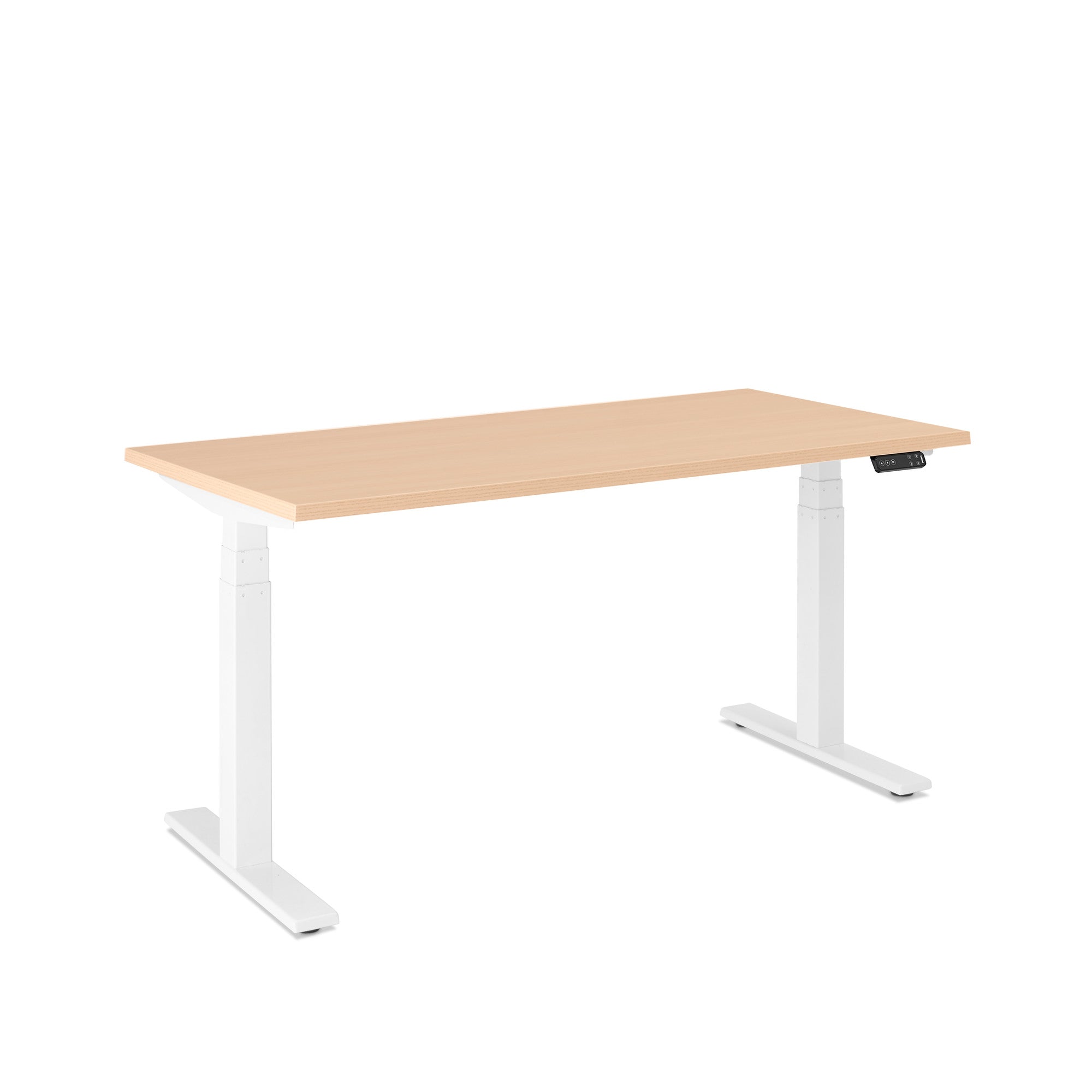 Adjustable Height Standing Desk - Series L Ergonomic Office Desk for Home & Work - Perfect for Remote Work, Gaming & Study Setup