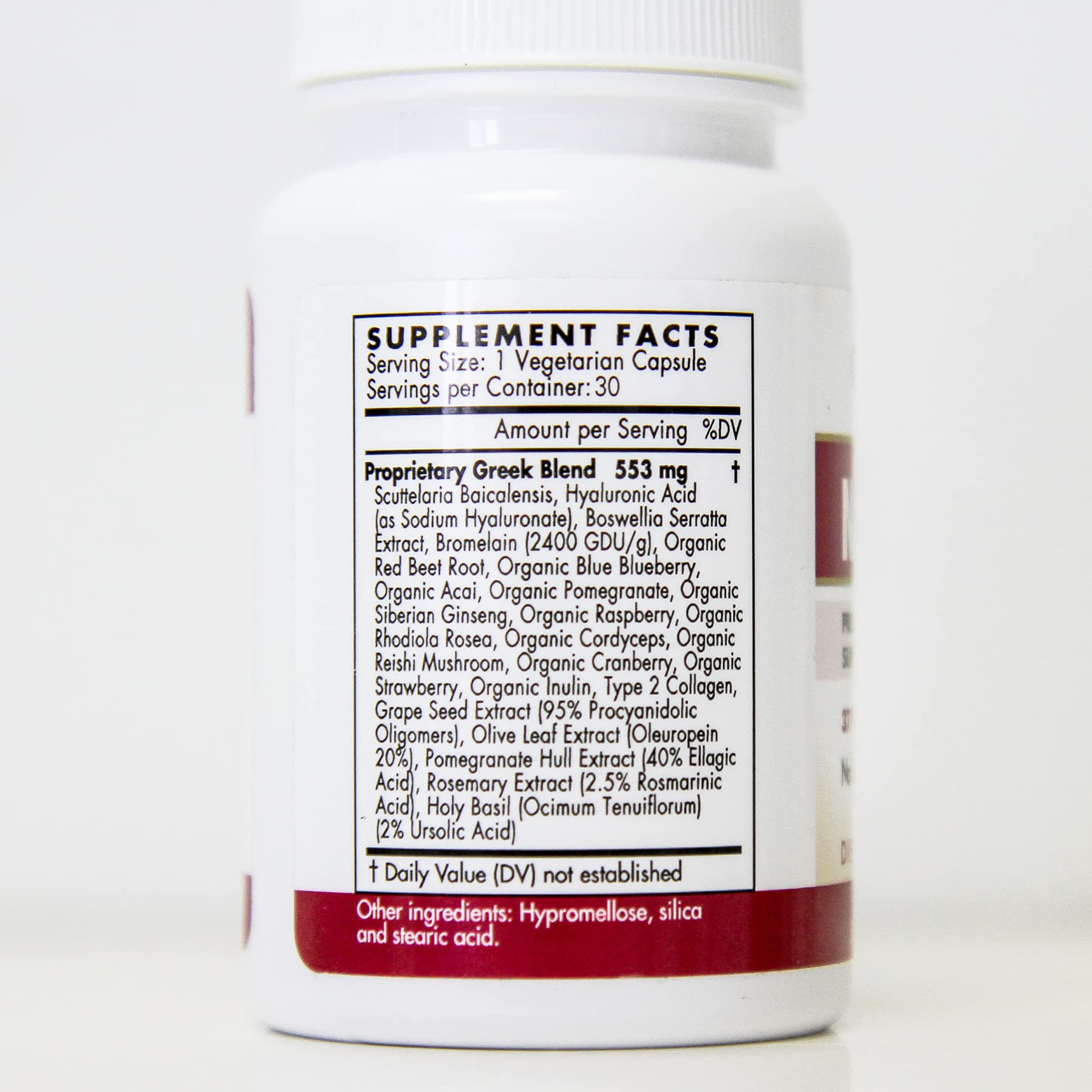 Natural Joint Advanced - Organic Plant-Based Joint Supplements for Flexibility & Mobility - Supports Active Lifestyle, Exercise & Daily Comfort