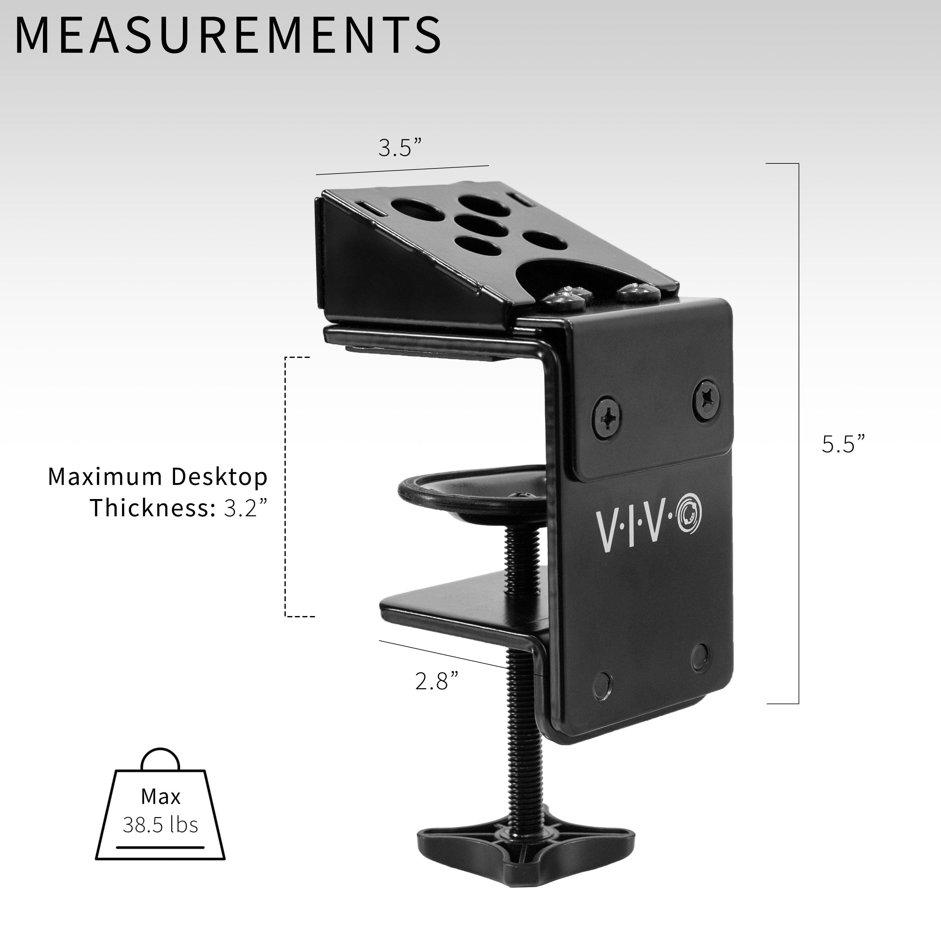 Samsung Monitor Stand Desk Clamp - OEM Compatible Mount for Samsung Monitors - Perfect for Home Office, Gaming & Workspace Setup