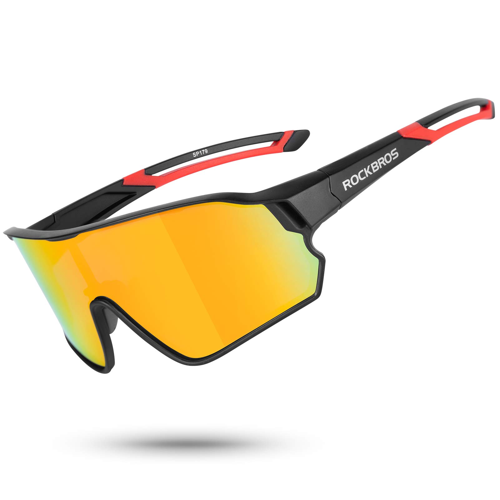 RockBROS Polarized Sunglasses for Men & Women - UV400 Protection, Anti-Glare Cycling Glasses - Perfect for Road Biking, Running & Outdoor Sports