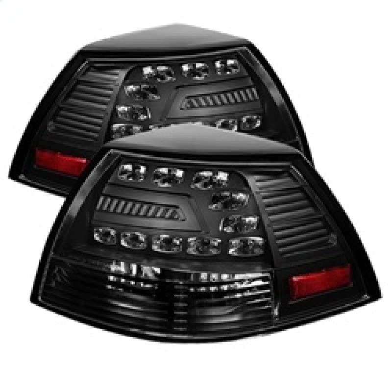 Spyder Auto 5008565 LED Tail Lights - Black/Clear Smoke Lens - Compatible with [Vehicle Model] - High Visibility & Durable Design - Perfect for Night Driving & Car Customization