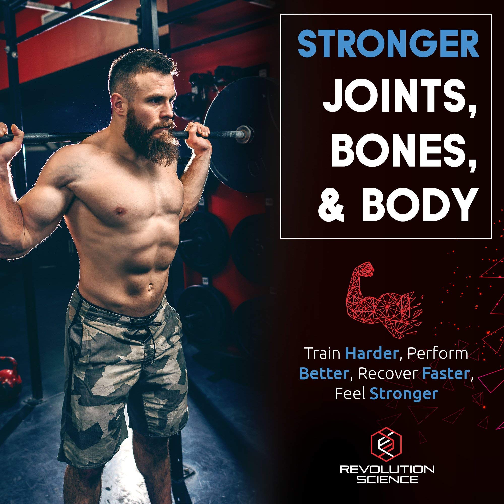 Best HGH Supplements for Men & Women - Natural Anabolic Muscle Growth Booster | Human Growth Hormone Support | Post Workout Recovery & Protein Pills (60 Count) | Ideal for Bodybuilding, Fitness Training & Muscle Repair
