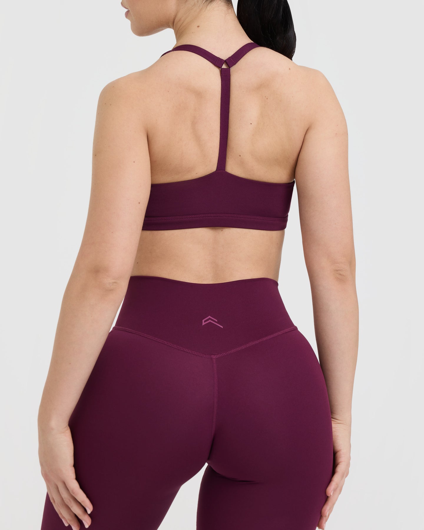 Timeless Square Neck Sports Bra for Women - High Support Workout Top for Yoga, Running & Gym | Ripe Fig - Perfect for Active Lifestyles & Fitness Enthusiasts