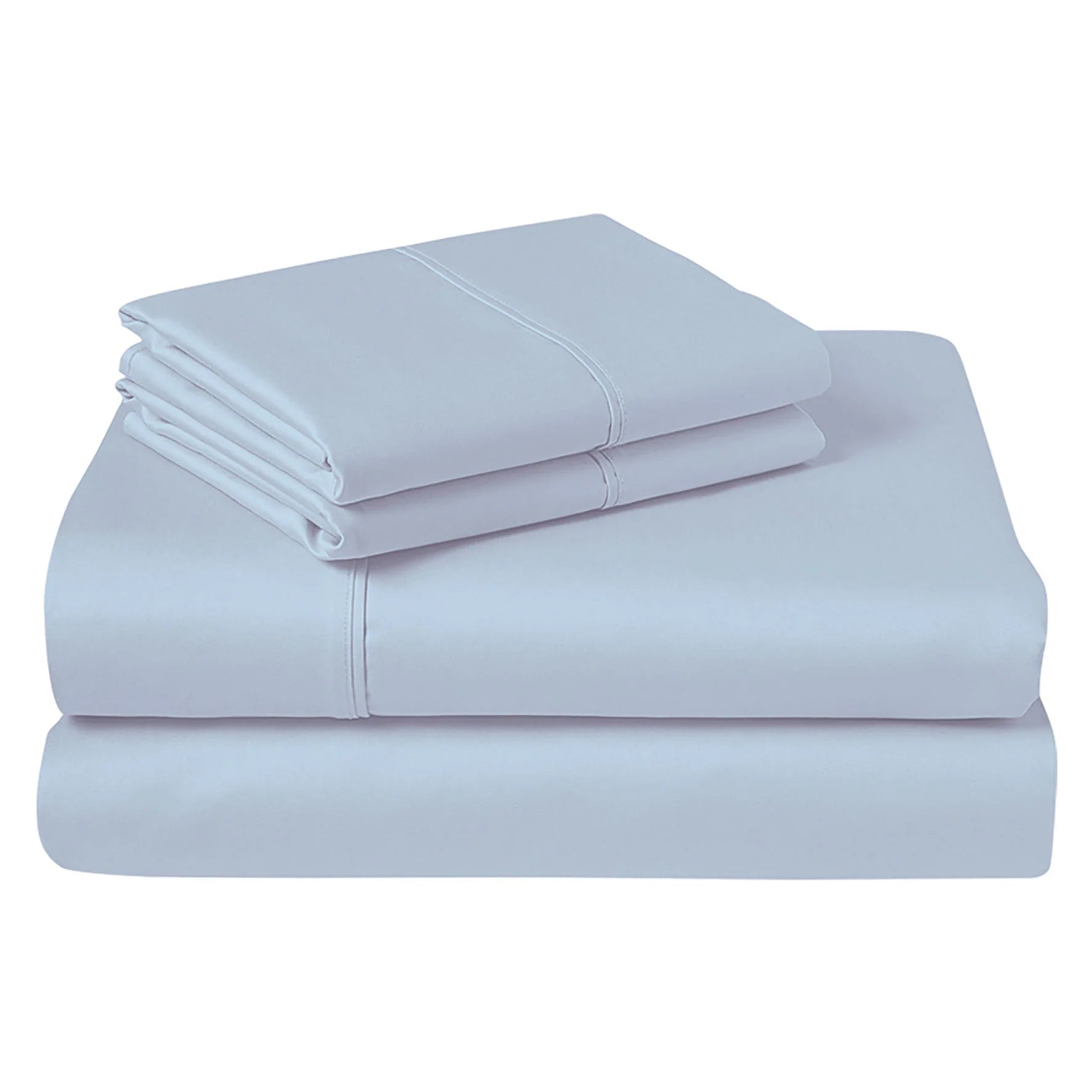 Jenny Mclean Hotel Collection 1000 Thread Count 100% Cotton Sheet Set - Powder Blue - Luxury Bedding for Comfortable Sleep & Hotel-Style Home Decor