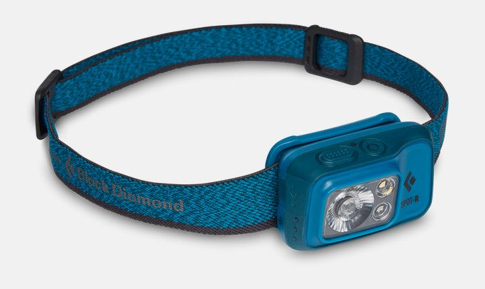 Black Diamond Spot 400R Headlamp - 400 Lumens, Rechargeable, Waterproof LED Headlight for Camping, Hiking, Running & Outdoor Adventures