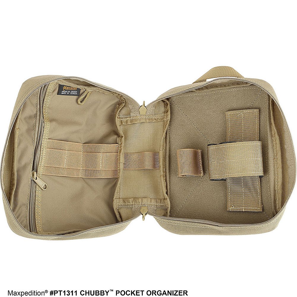 MAXPEDITION Chubby Pocket Organizer - Compact EDC Gear Pouch for Outdoor, Hiking, Camping & Everyday Carry Essentials