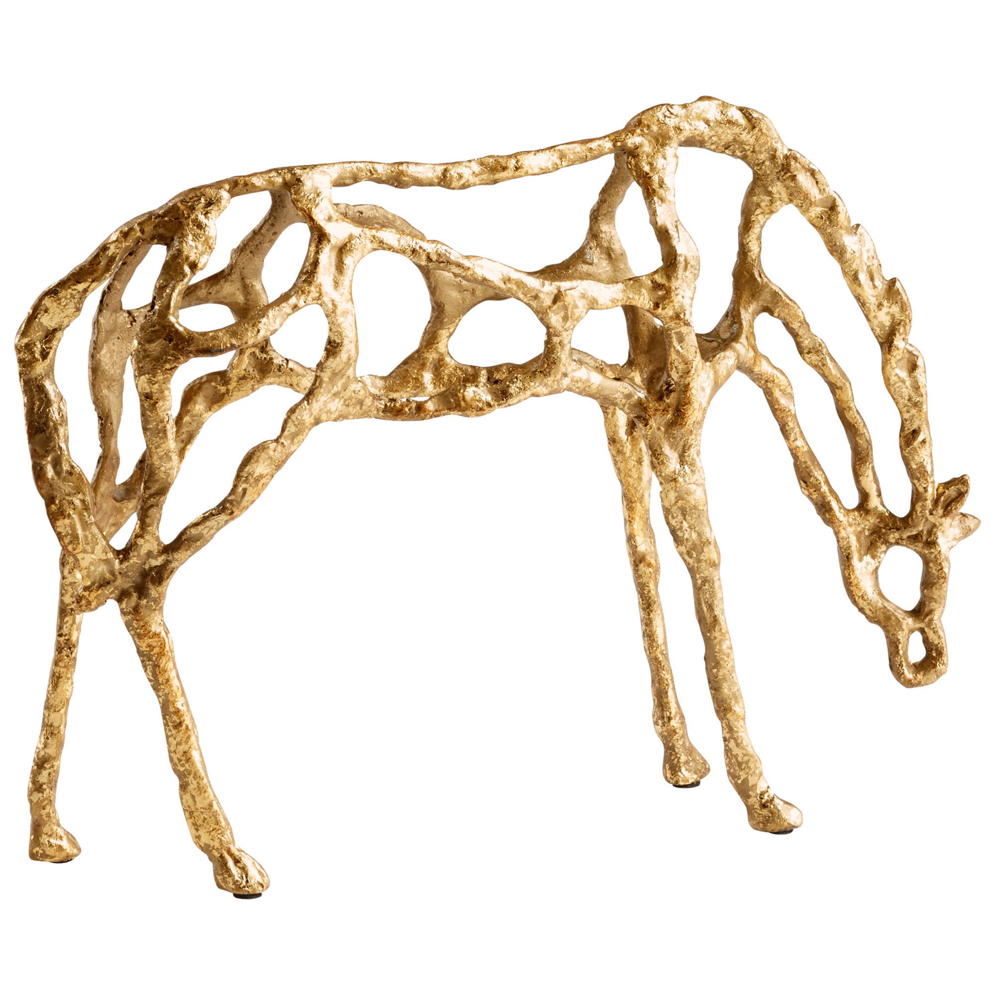 Cyan Design 09099 Pensive Sculpture in Gold - Elegant Home Decor for Living Room, Office & Gift Giving