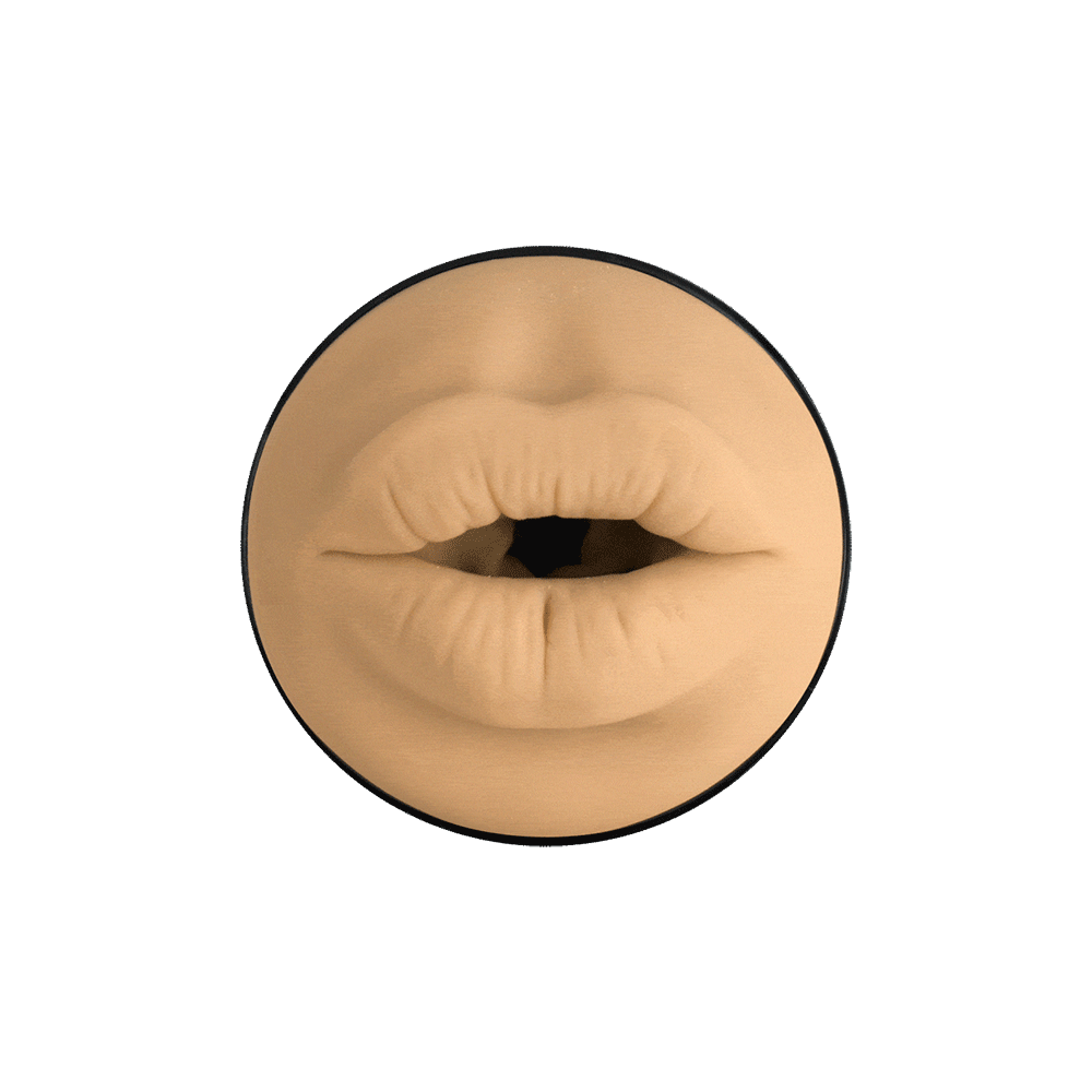 Kiiroo PowerBlow Automatic Blowjob Simulator & FeelVictoria Mouth Stroker Set - Realistic Male Masturbation Toy for Enhanced Pleasure (Perfect for Solo Play & Couples Use)