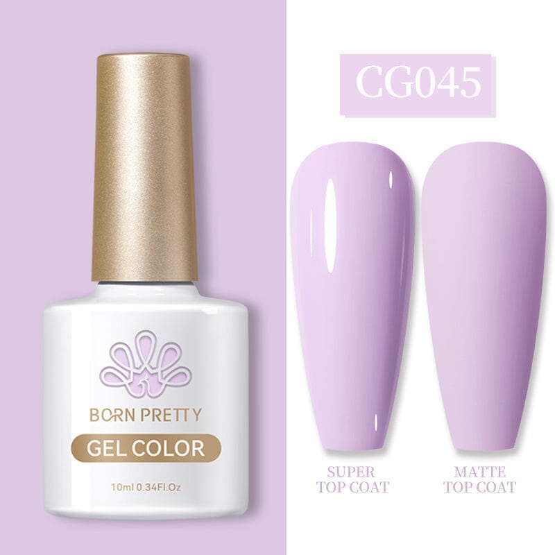Purple Series Gel Nail Polish 10ml - Long-Lasting UV/LED Soak Off Gel for Manicures & Pedicures - Perfect for Nail Salons & DIY Home Nail Art