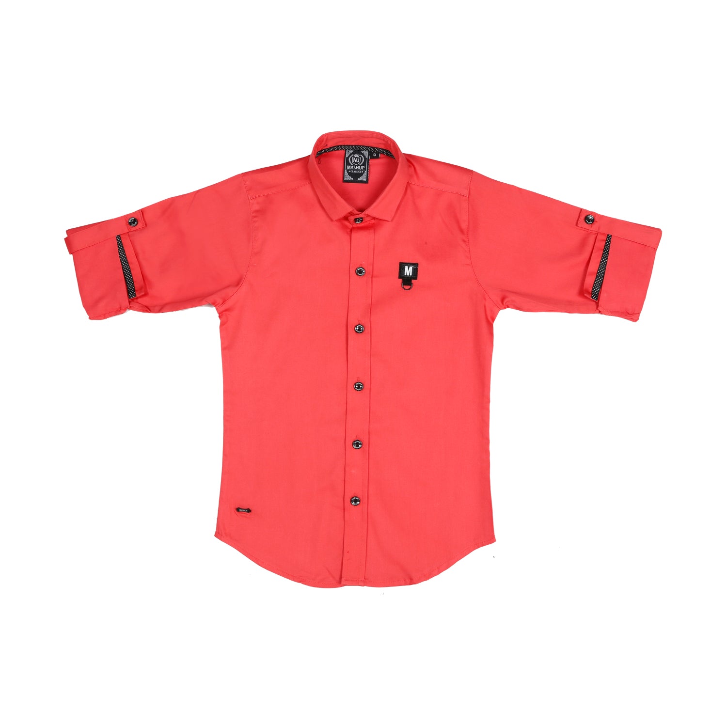 Stylish MashUp Pink Casual Shirt for Women | Trendy Cotton Button-Down Top | Perfect for Office, Dating & Weekend Outfits