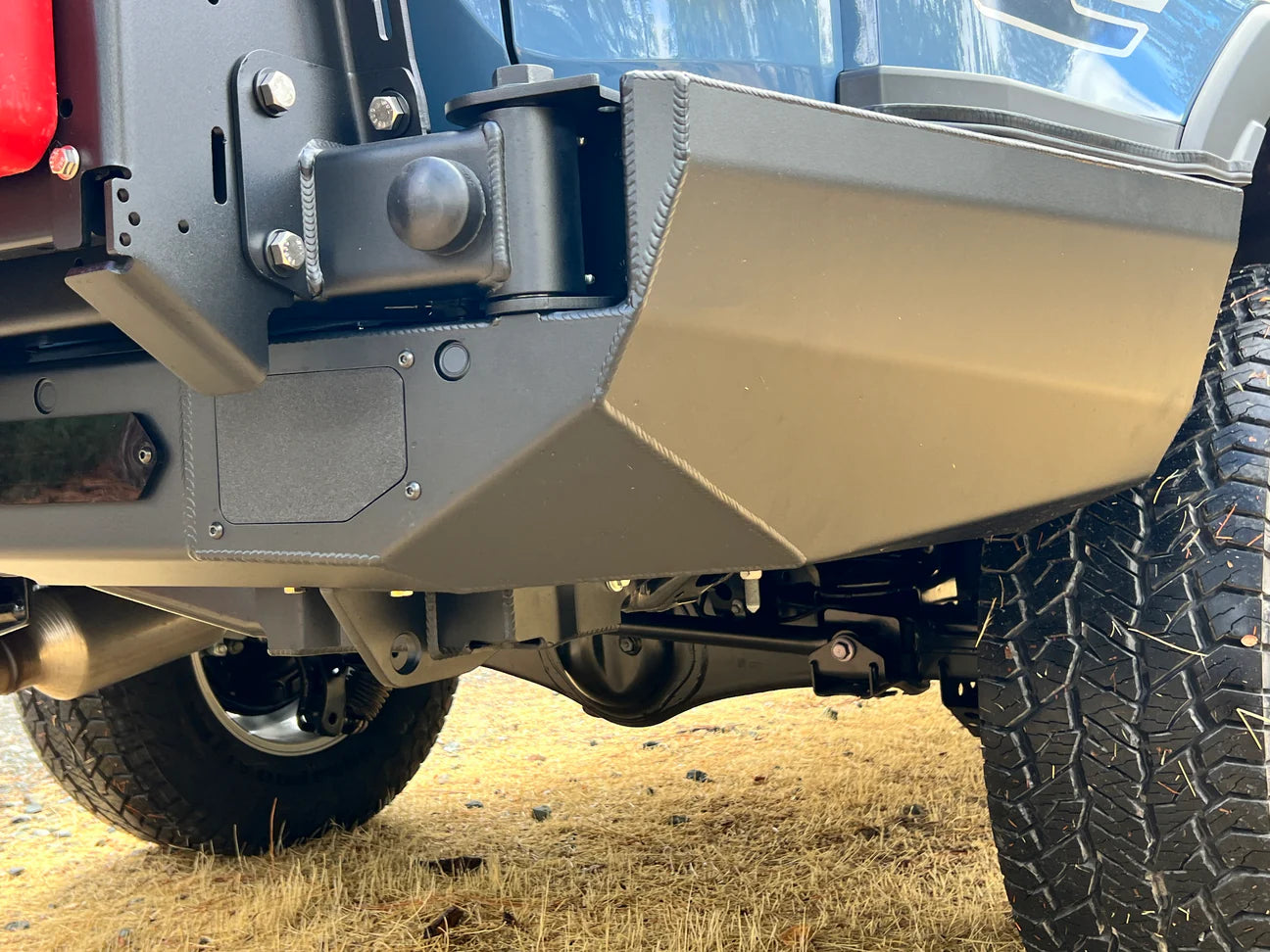 Dissent Off Road Modular Rear Bumper for 2024+ Toyota Land Cruiser 250 - Heavy Duty Off-Road Protection for Adventure & Overlanding