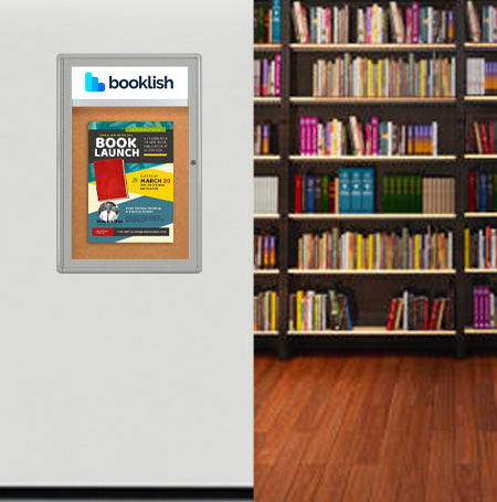 8.5 x 11 Inch Cork Bulletin Board with Aluminum Frame - Wall Mount Office Notice Board for Home, Classroom & Office Organization (Rounded Corners, White) - Perfect for Memos, Photos & Important Notes