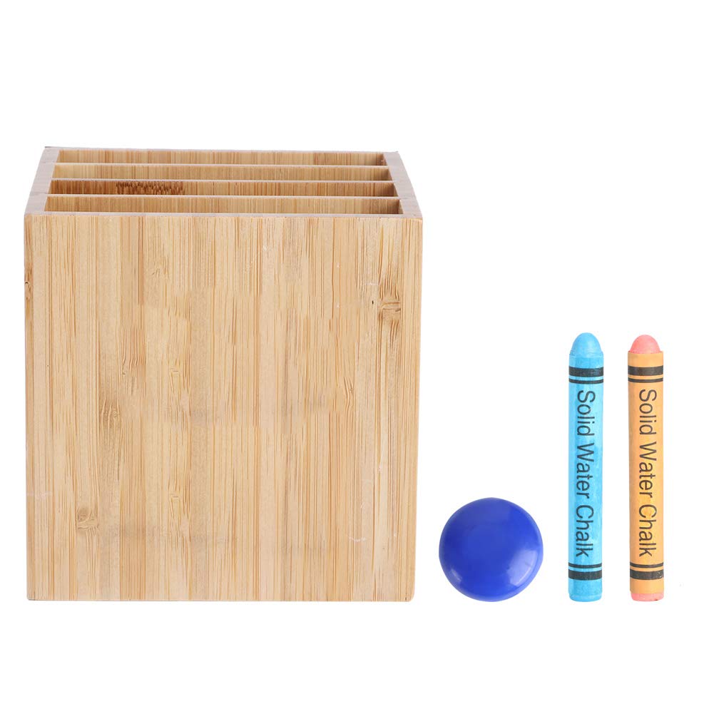 Magnetic Snap Chalk Pen Box - Premium Pen Storage Container with Paper Clips for Study, Home & Office Organization | Perfect for School Supplies, Art Studio & Desk Accessories