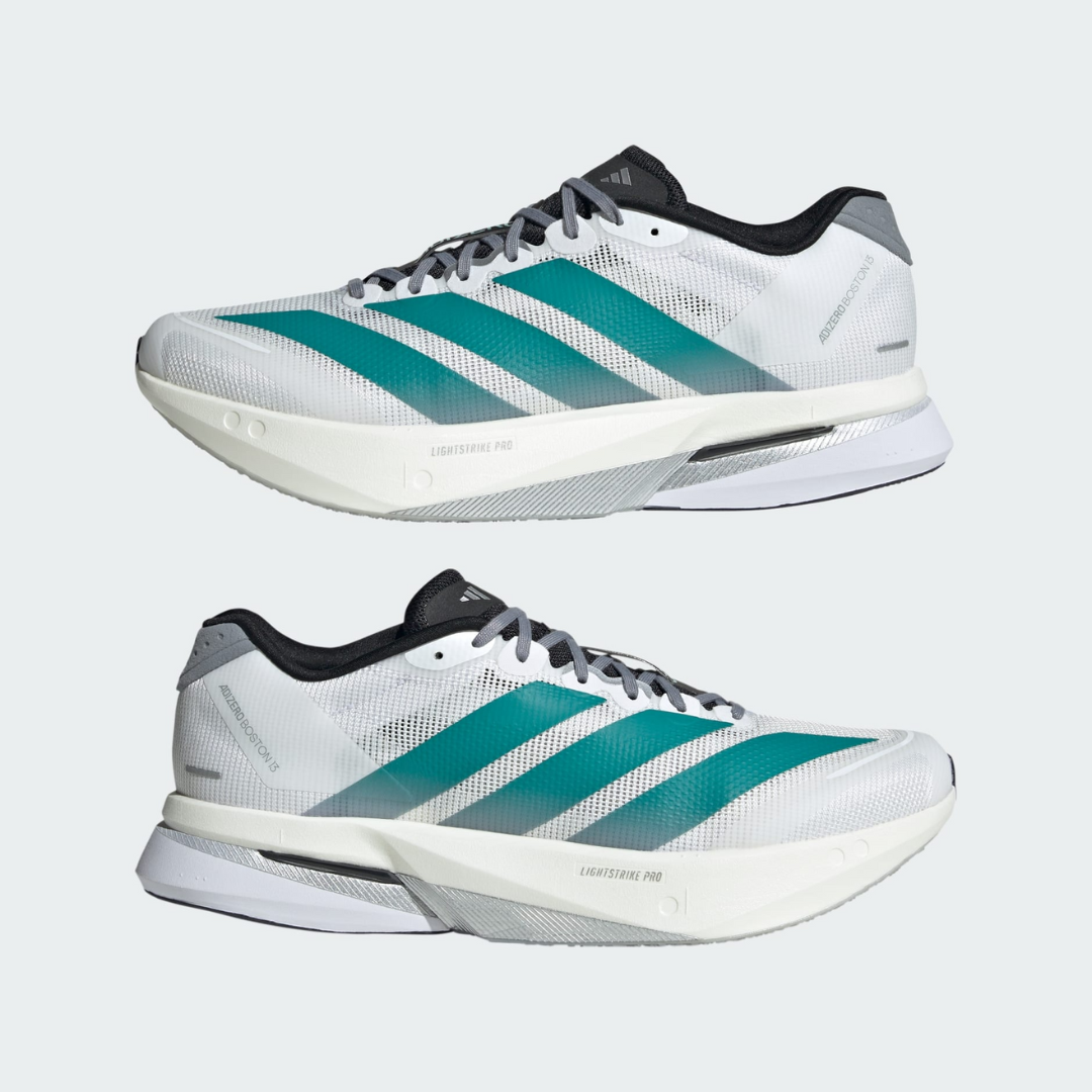 Adidas Adizero Boston 13 Men's Running Shoes - Lightweight Road Racing Sneakers for Marathon Training & Long Distance Running (JR4791) - Perfect for Daily Jogging, Gym Workouts & Competitive Road Races