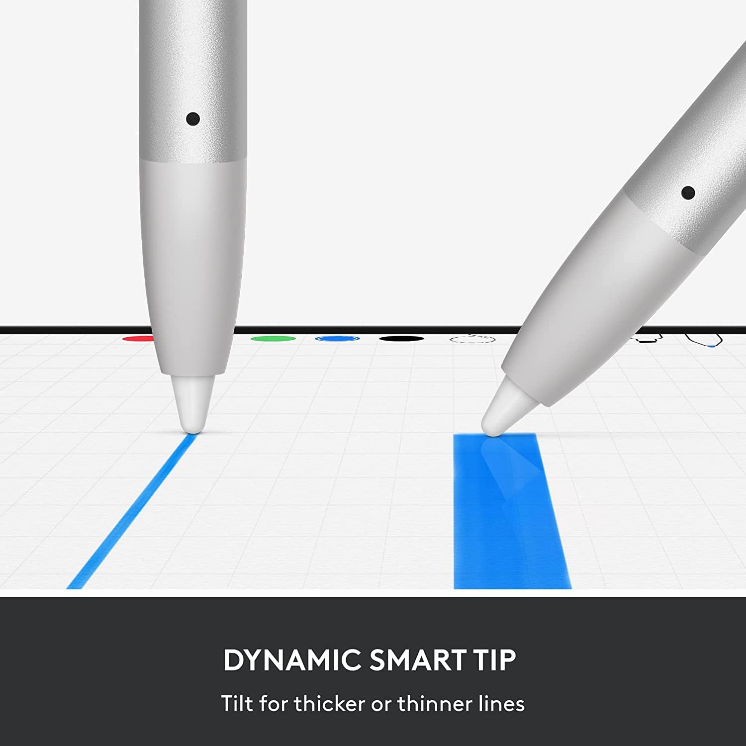 Logitech Crayon Digital Pencil for iPad (USB-C Compatible) - Silver (Renewed) | Perfect for Note-Taking, Drawing & Creative Work on iPad