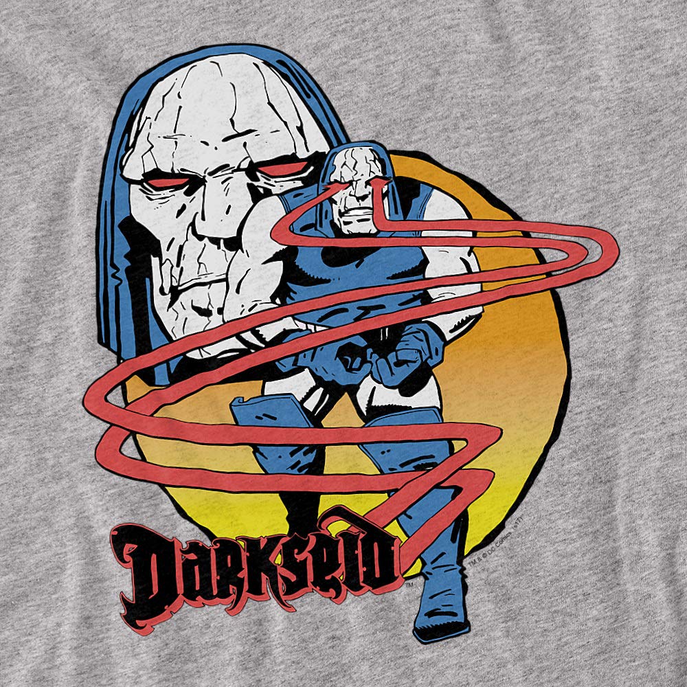 Justice League Darkseid Not Amused Graphic T-Shirt - Unisex Adult Tee for Men & Women | Superhero Comic Book Fan Apparel for Casual Wear & Cosplay