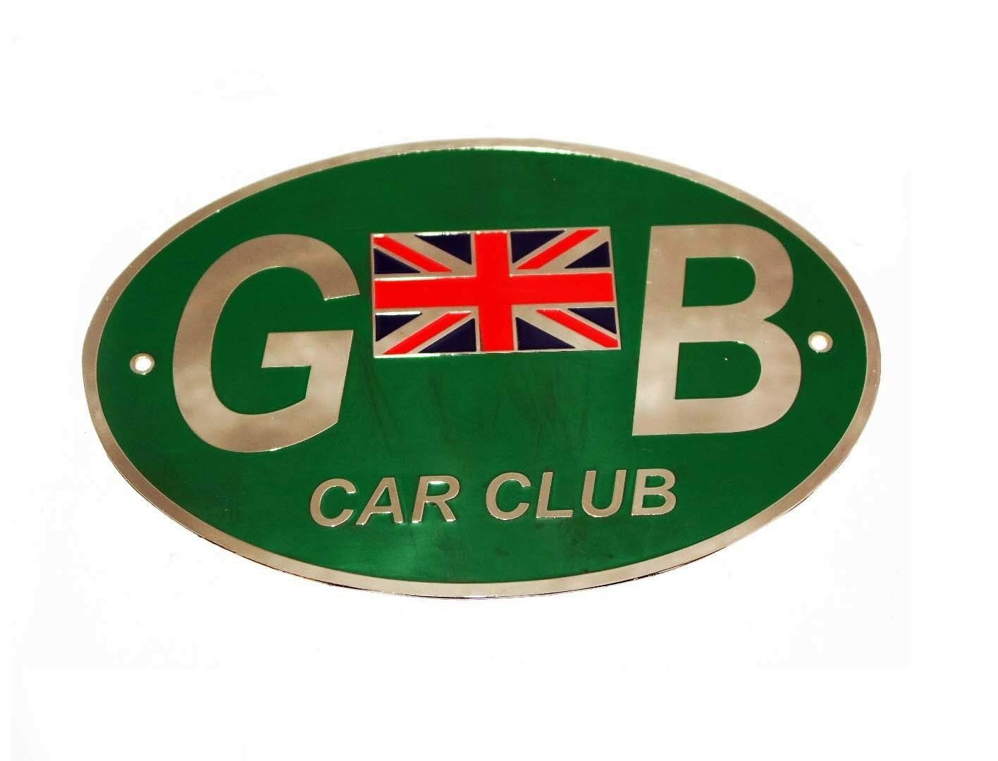 Great Britain Flag Car Bumper Decal Badge - Oval GB Sticker for Universal Vehicle Fit - Perfect for Car Clubs, Road Trips & National Pride Display