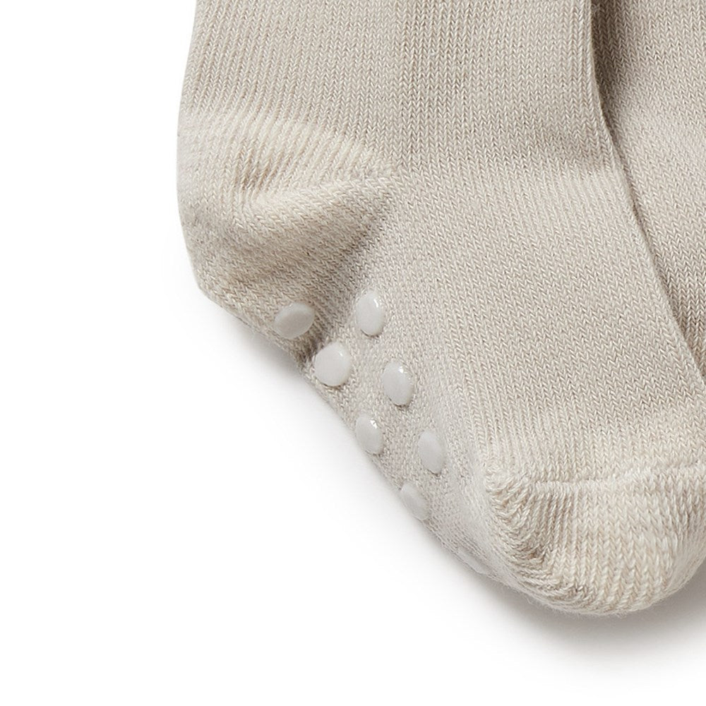 3 Pack Baby Socks - Soft Cotton Non-Slip Infant Socks for Boys & Girls (0-24 Months) - Perfect for Crawling, Playtime & Everyday Wear