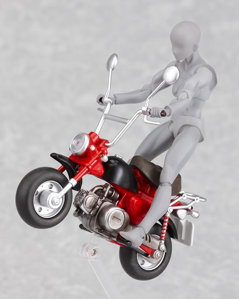 Figma EX:Ride Mini Bike - Red Electric Scooter for Adults & Teens, Portable & Foldable, Perfect for Commuting, Campus, and Urban Travel