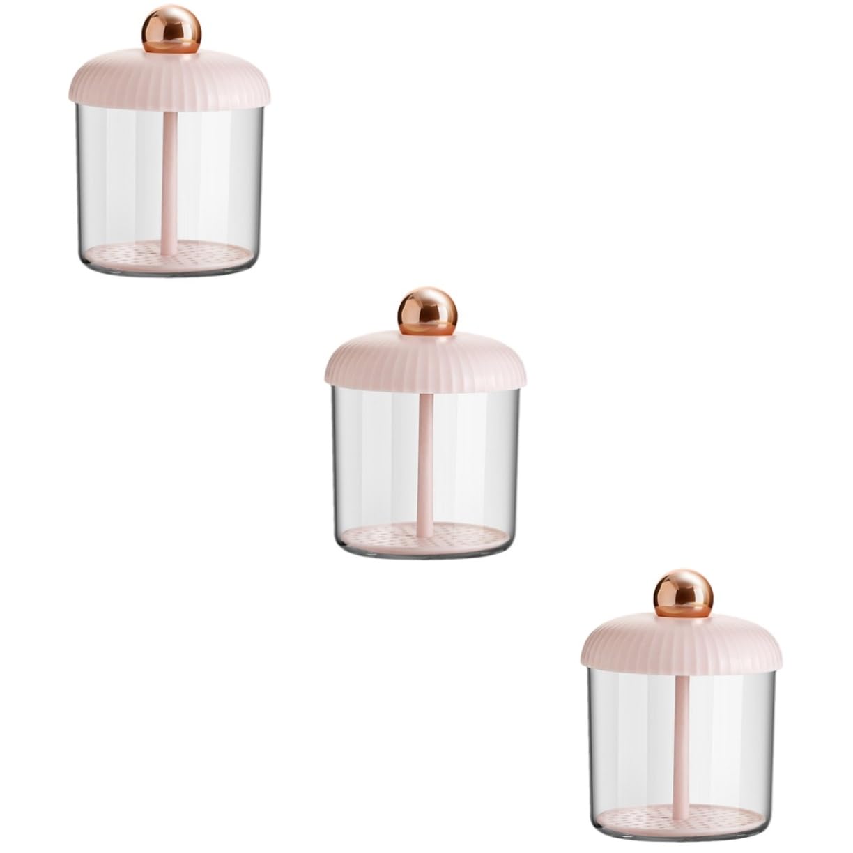 FRCOLOR 3 Pack Facial Foam Maker Bottles - Empty Hand Soap Dispenser with Bubbling Tool, Portable Bubble Foam Dispenser for Travel, Skin Cleansing & Face Wash | Perfect for Bathroom, Salon, and Daily Skincare Routine