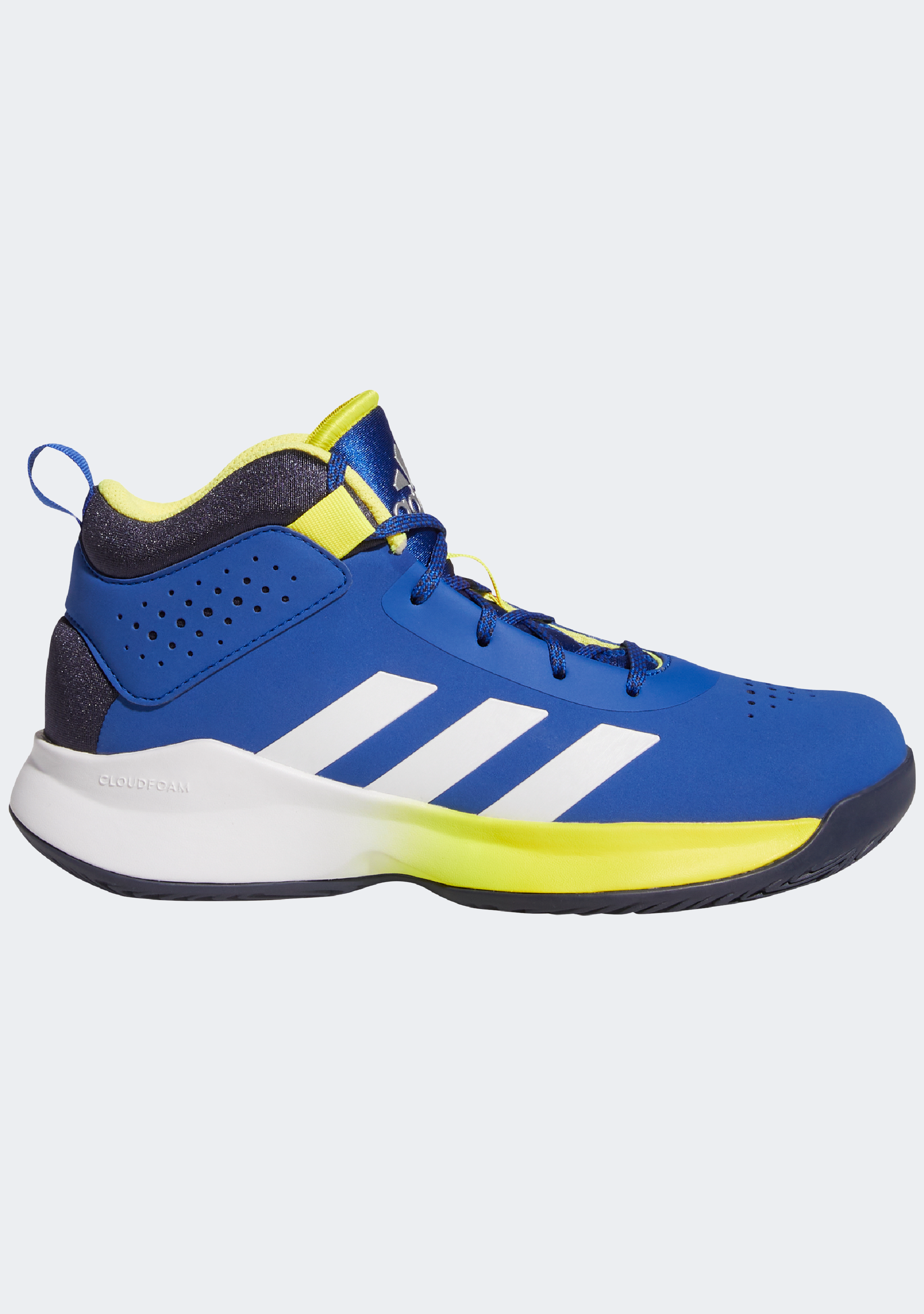 Adidas Junior Cross Em Up 5 Wide Basketball Shoes for Kids - Youth Basketball Sneakers with Wide Fit & Support - Perfect for Court Play, Training, and School Sports