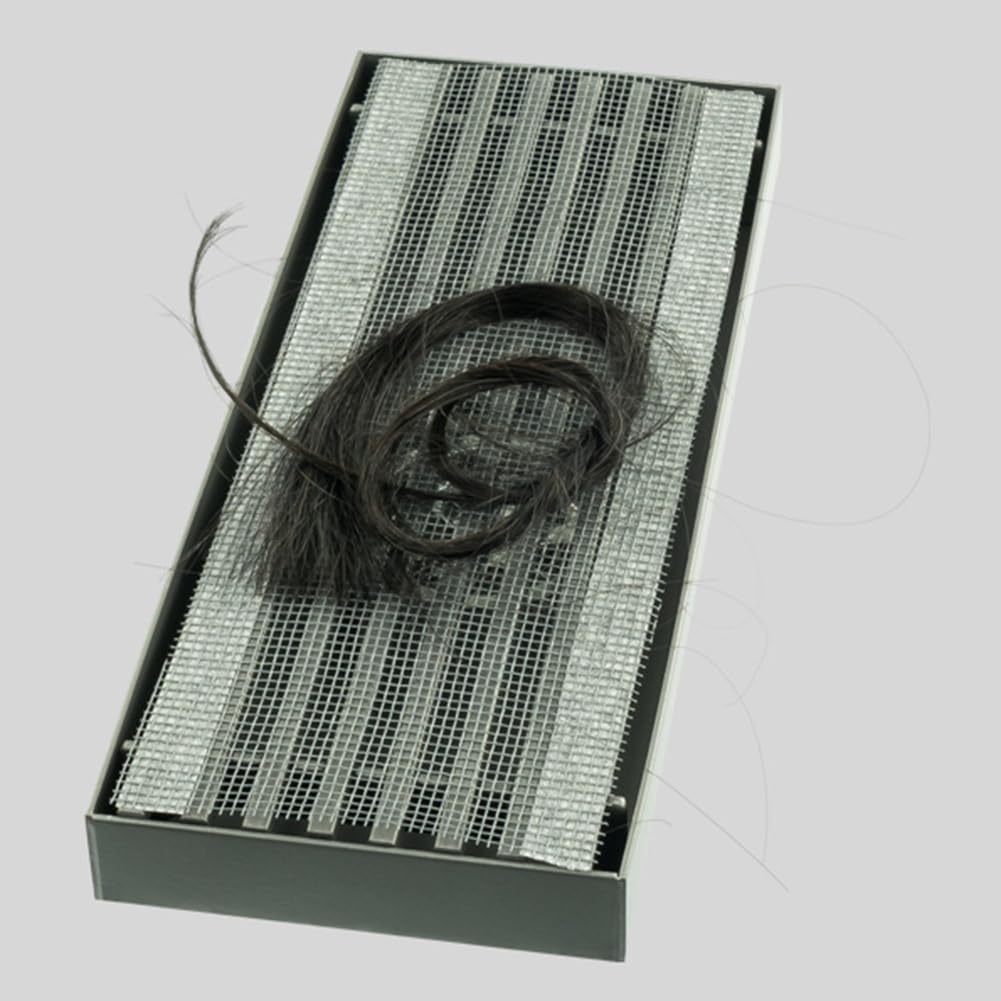 DAZZLIQ Stainless Steel Sink Strainer - Kitchen & Bathroom Drain Filter with Disposable Mesh Roll, Hair Catcher for Clog Prevention (Cut to Any Length) - Perfect for Kitchen Sinks, Shower Drains, and Bathtub Maintenance