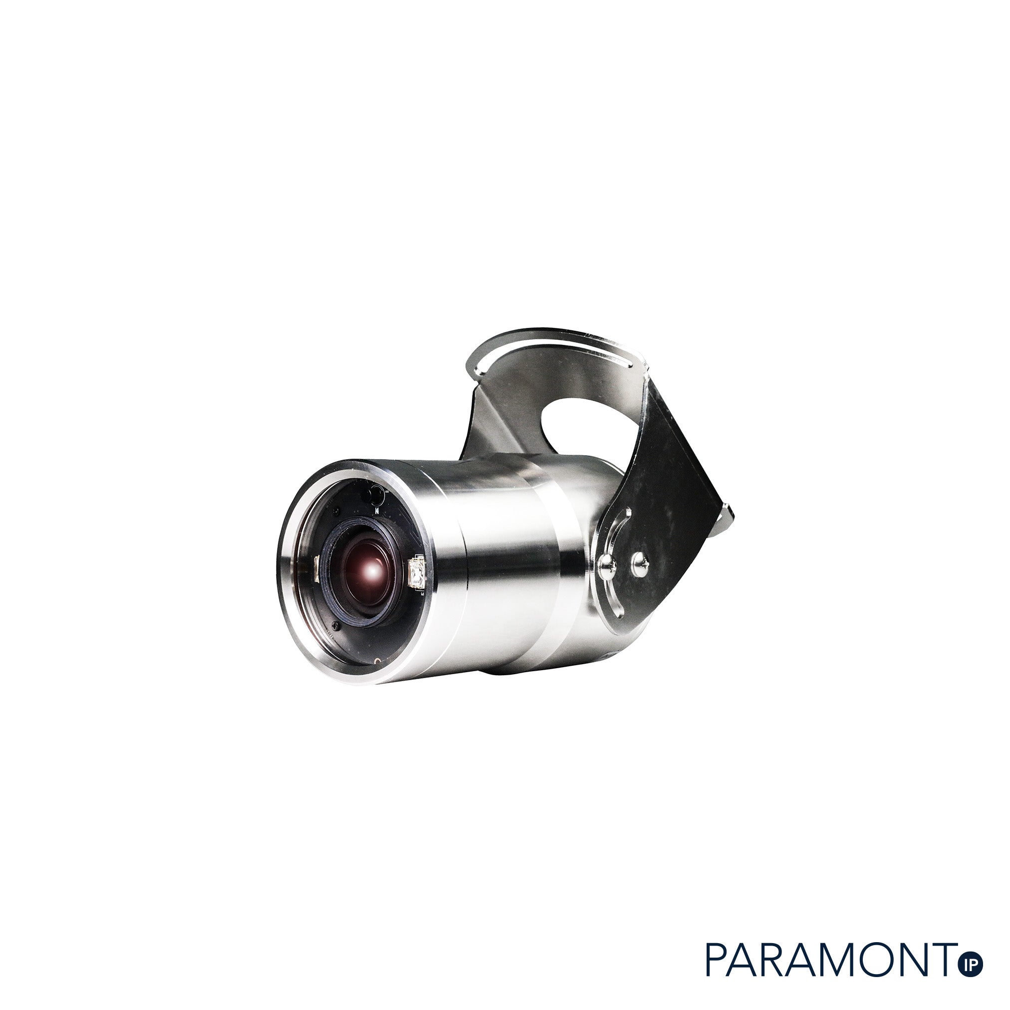 PAR P2BSSXIRA2812: 2MP Stainless Steel Motorized Bullet Security Camera, 2.8-12mm Auto-Focus Lens - Outdoor Surveillance for Home, Business & Warehouse Protection