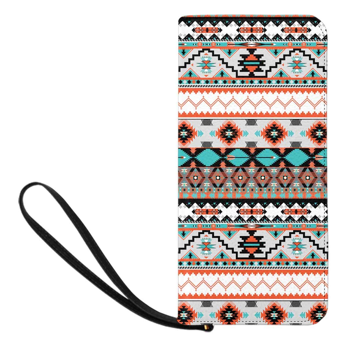 **InterestPrint Women's Tribal Aztec Native American Clutch Purse – Stylish Card Holder & Organizer for Ladies | Perfect for Parties, Weddings & Everyday Use**