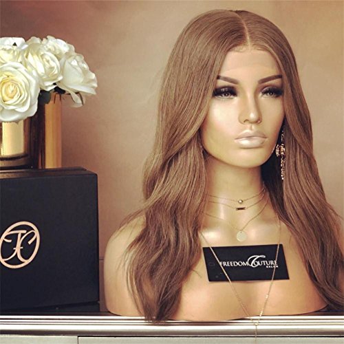 KRN Brazilian Virgin Hair #30 Color Glueless Lace Front Human Hair Wigs for Black Women - 20 Inch Body Wave Full Lace Wig | Natural Look for Daily Wear, Parties & Special Occasions