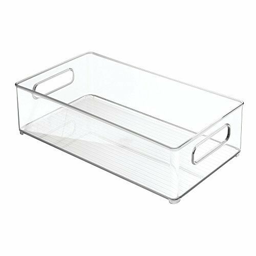 Premium Fridge & Freezer Bins - Stackable Refrigerator Organizers for Fresh Food Storage | Perfect for Kitchen, Pantry & Grocery Organization