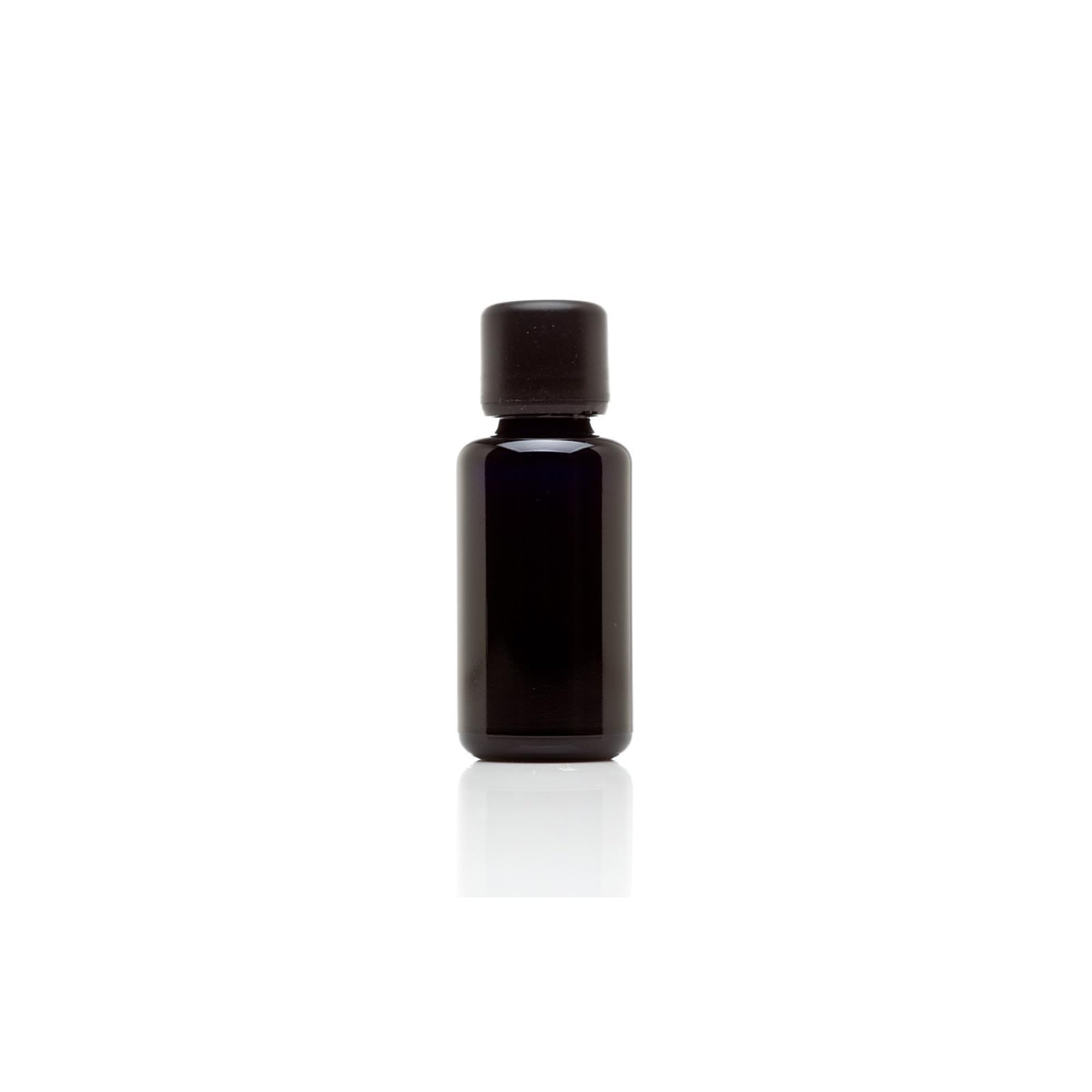 Infinity Jars Black UV Glass Bottles 30ml (1oz) - 10-Pack Airtight Refillable Containers for Essential Oils, Coffee, Spices & Perfumes | Perfect for Kitchen Storage, DIY Beauty Products & Aromatherapy
