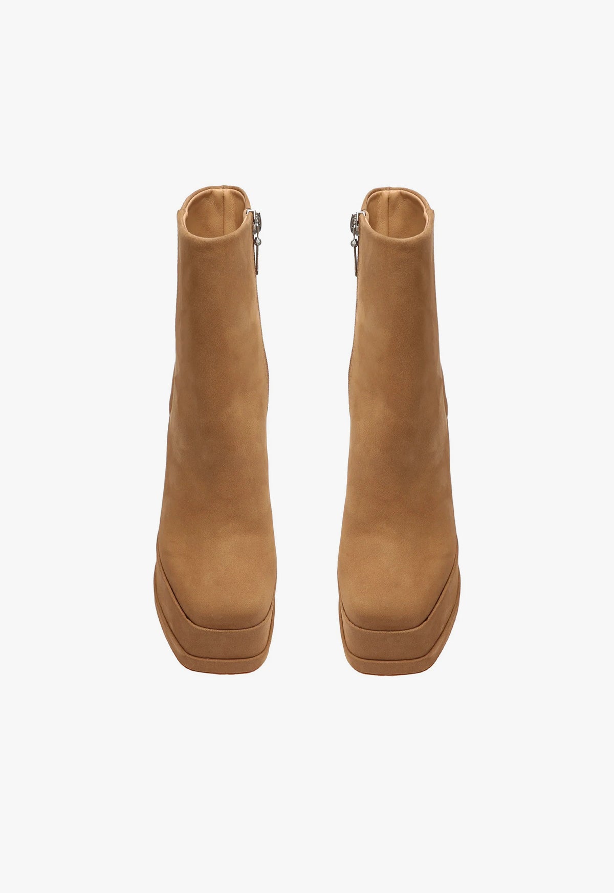 Selene Women's Casual Nubuck Ankle Booties - Comfortable Low Heel Boots for Everyday Wear, Office & Fall Outfits