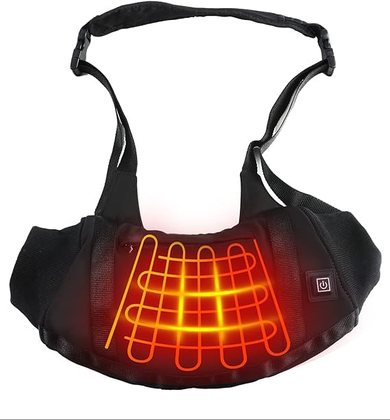 Rechargeable Electric Hand Warmer - USB Heated Hand Muff for Winter, Cold Weather, Outdoor Activities, Camping & Skiing