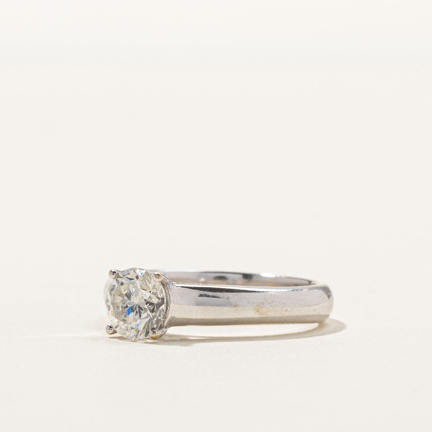 1.00ct Solitaire Diamond Engagement Ring - SI2 Clarity, H Color, Size 6.75 - Perfect Proposal Gift for Her, Anniversary & Wedding Jewelry