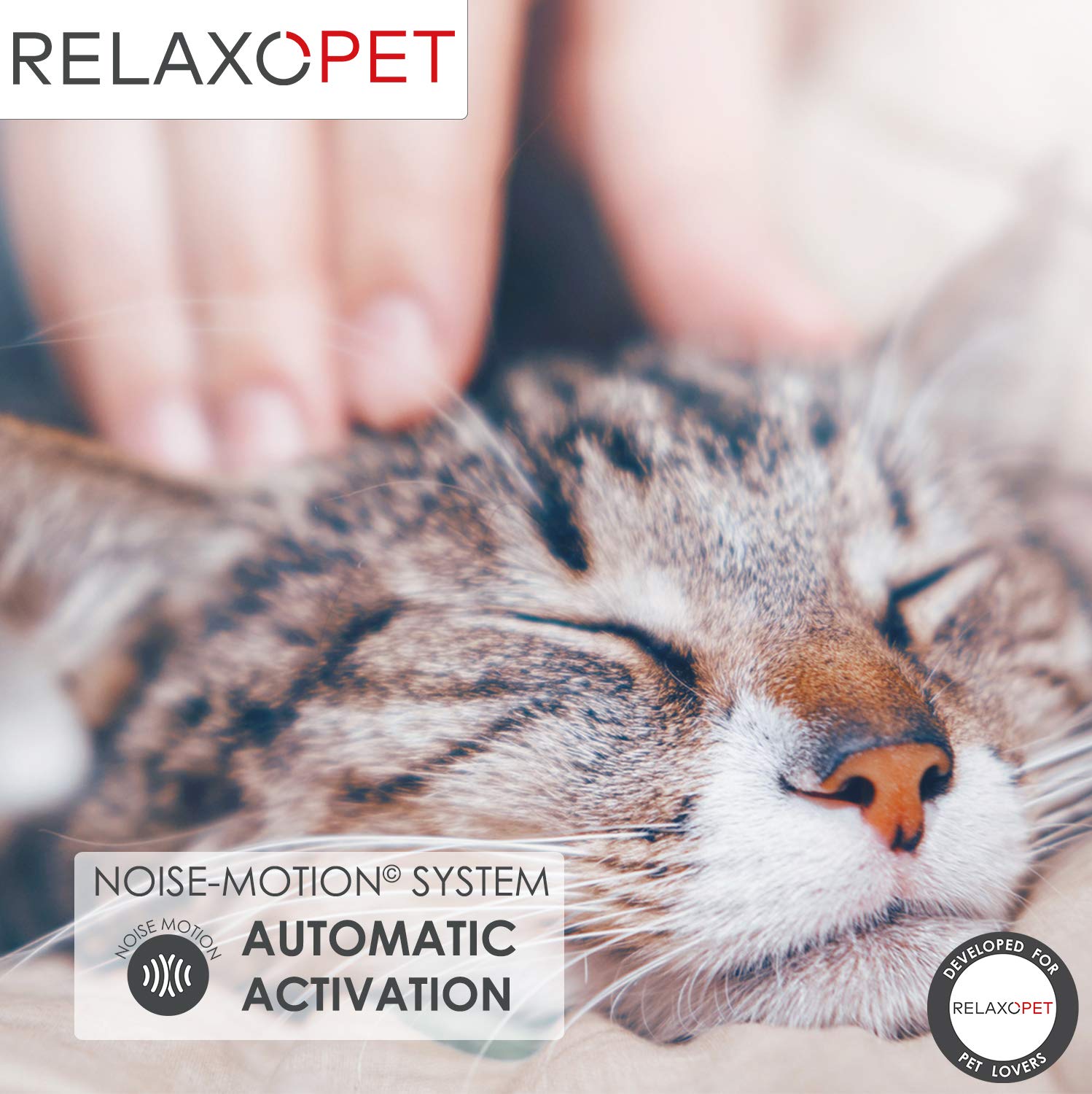 PRO Glam Cat Anxiety Relief Device - Calming Trainer for Cats to Reduce Stress, Destructive Behavior, Spraying & Scratching | Subliminal Relaxation Technology for Anxious Pets - Perfect for Vet Visits, Travel & Multi-Cat Households