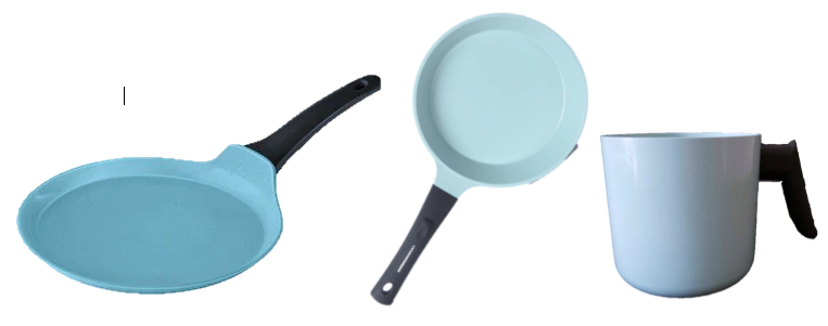 3-Piece Jade Cook Nonstick Cookware Set - 10