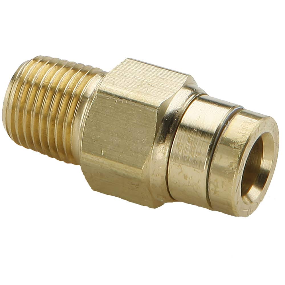 68PMT-10-6-pk20 Brass Male Connector Prestomatic Fitting - 5/8