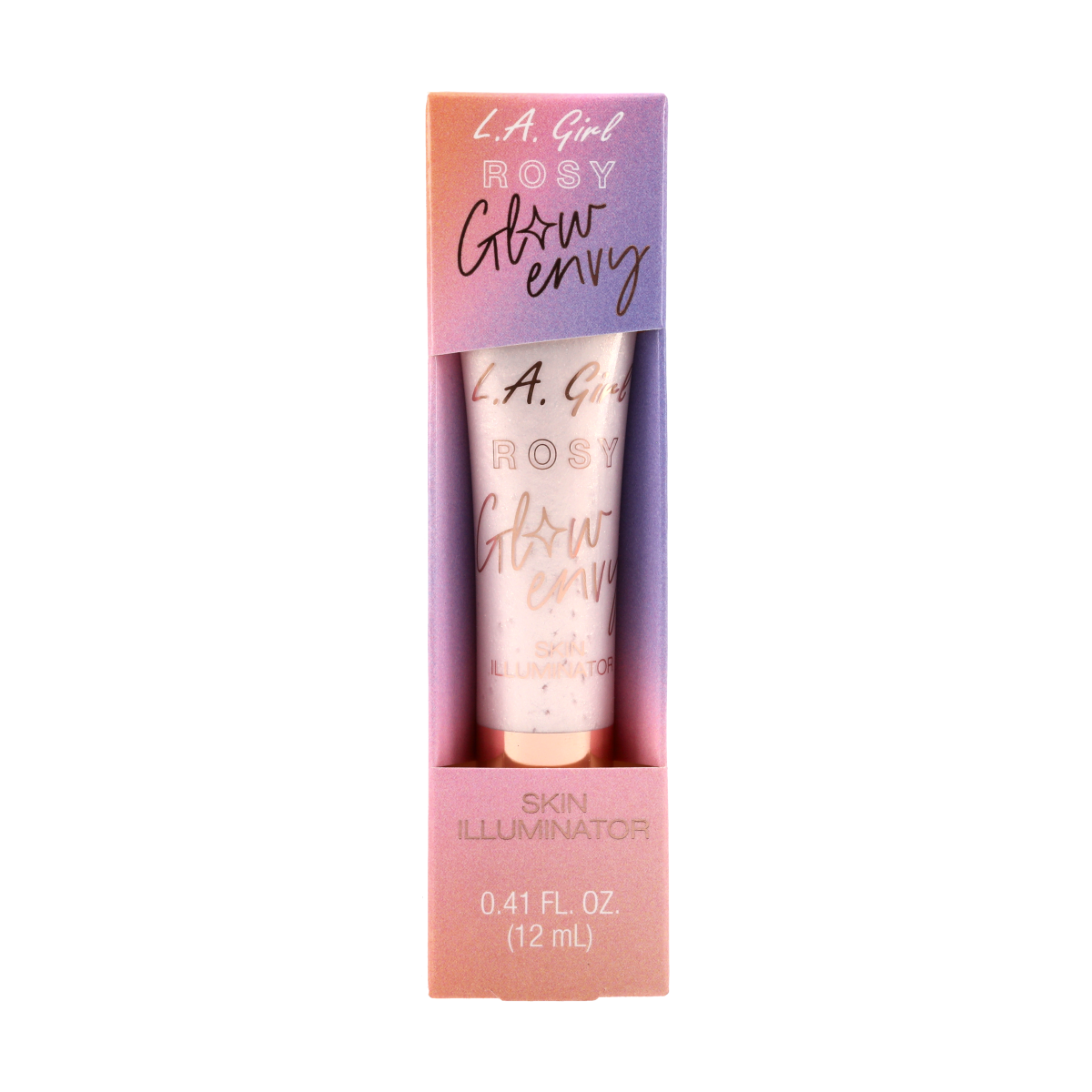 Rosy Glow Envy Skin Illuminator - Radiant Face Highlighter for Cheekbones & Contour | Vegan, Cruelty-Free Makeup | Perfect for Daytime Glow & Night Out Makeup Looks