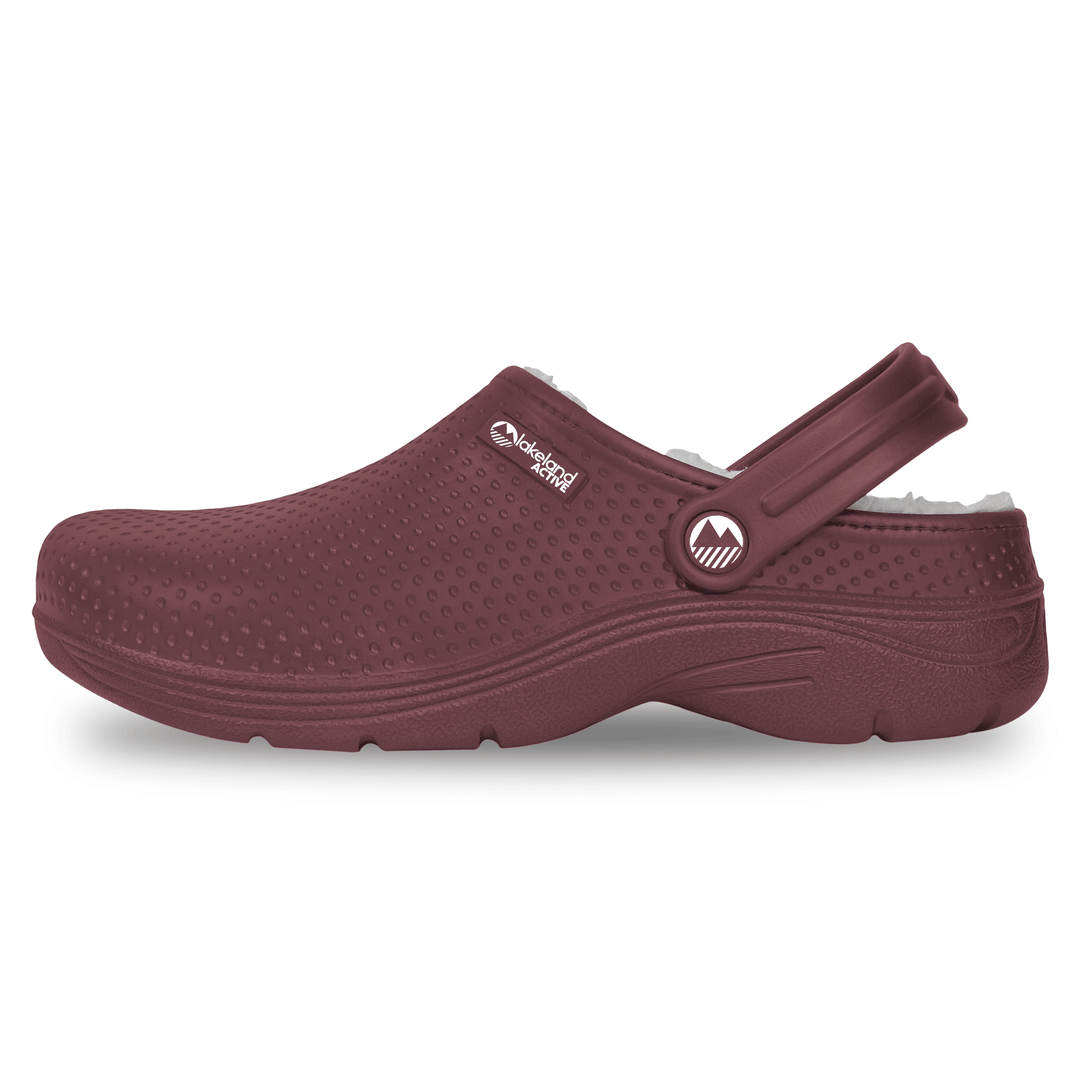 Women's Warm Fleece-Lined Clogs - Slip-Resistant Indoor/Outdoor House Shoes for Winter Comfort at Home & Garden