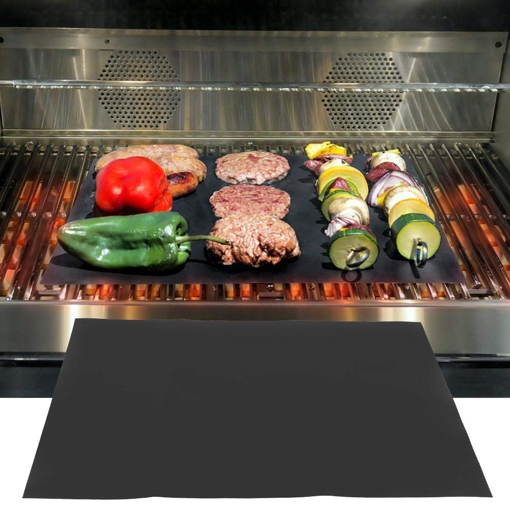Heat Resistant Silicone Insulated Pad - Non-Slip Mat for Toaster Oven, Air Fryer, Coffee Maker & Microwave - Rectangle Kitchen Counter Protector for Hot Appliances & Countertop Safety