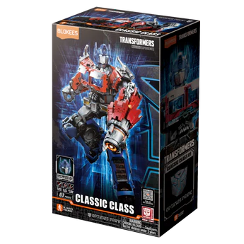 Blokees Transformers Optimus Prime Action Figure - Collectible Toy for Kids & Adults - Perfect for Gifts, Display, and Play