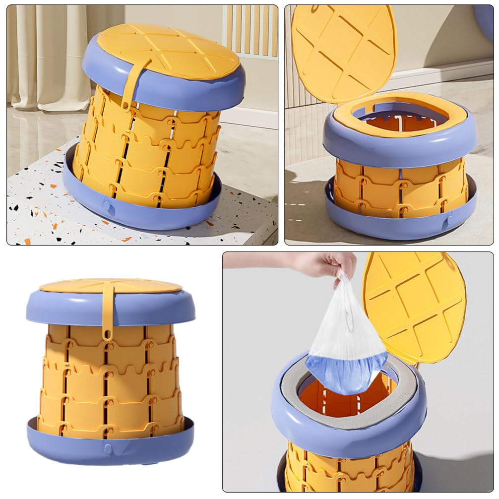 JOINPAYA Foldable Portable Potty Training Seat for Toddlers - Lightweight Travel Potty Chair for Kids, Home & Outdoor Use - Perfect for Travel, Camping & Daycare
