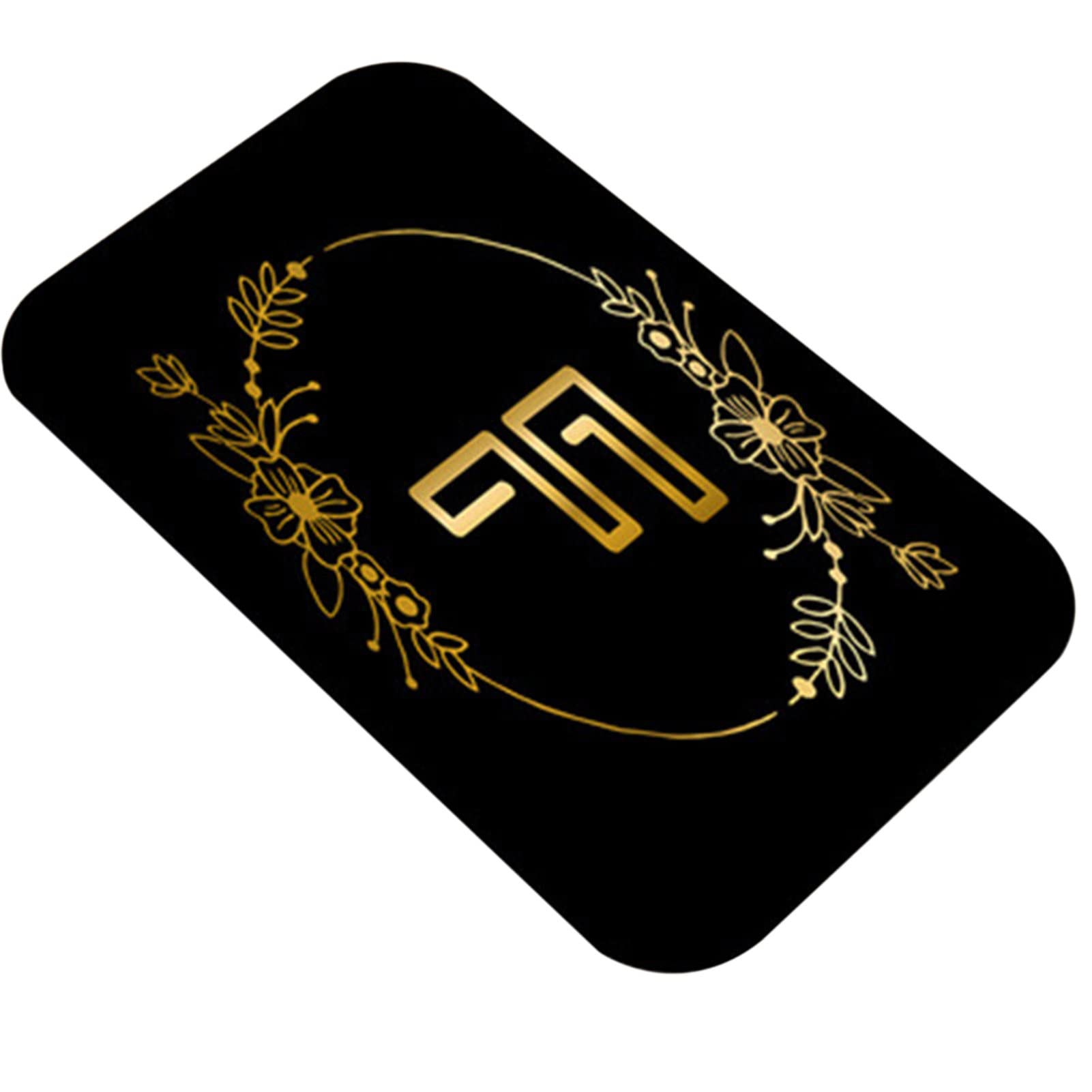 AYYUFE Anti-Slip Absorbent Flannel Letter Printed Floor Carpet - Non-Slip Door Mat, Soft Decorative Rug for Home, Bedroom, Living Room & Office - Perfect for Entryways, Bathrooms and High Traffic Areas