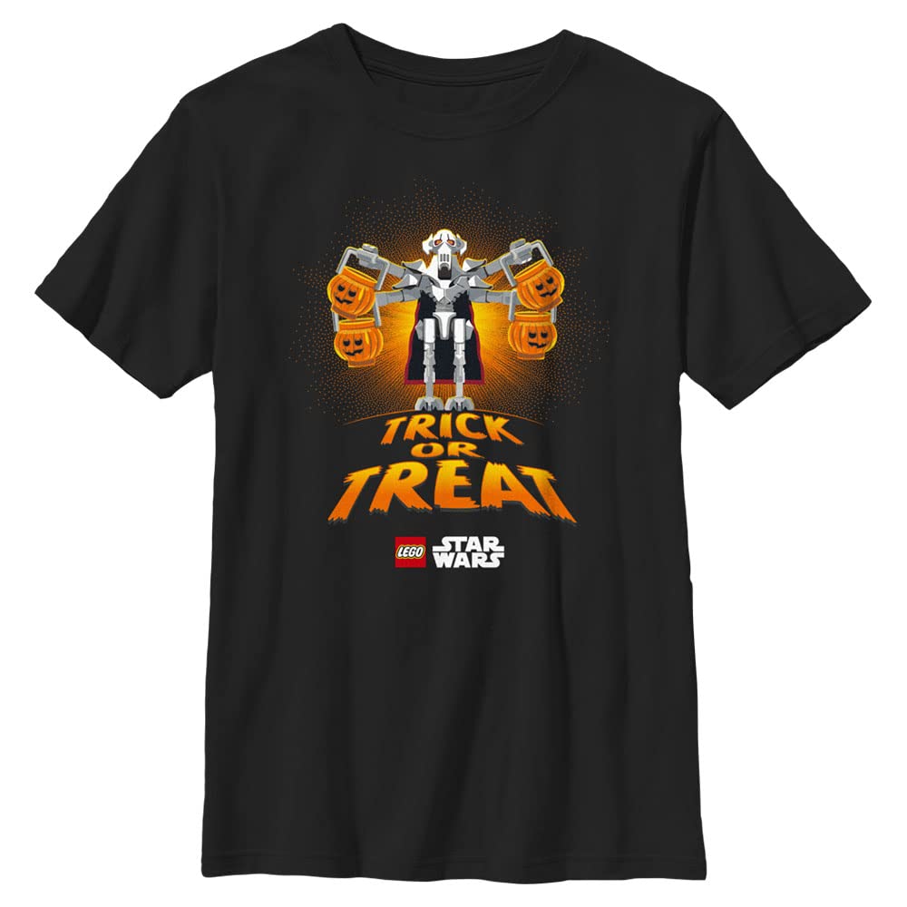 Lego Star Wars General Grievous Kids' Short Sleeve T-Shirt for Boys - Halloween Costume & Everyday Wear