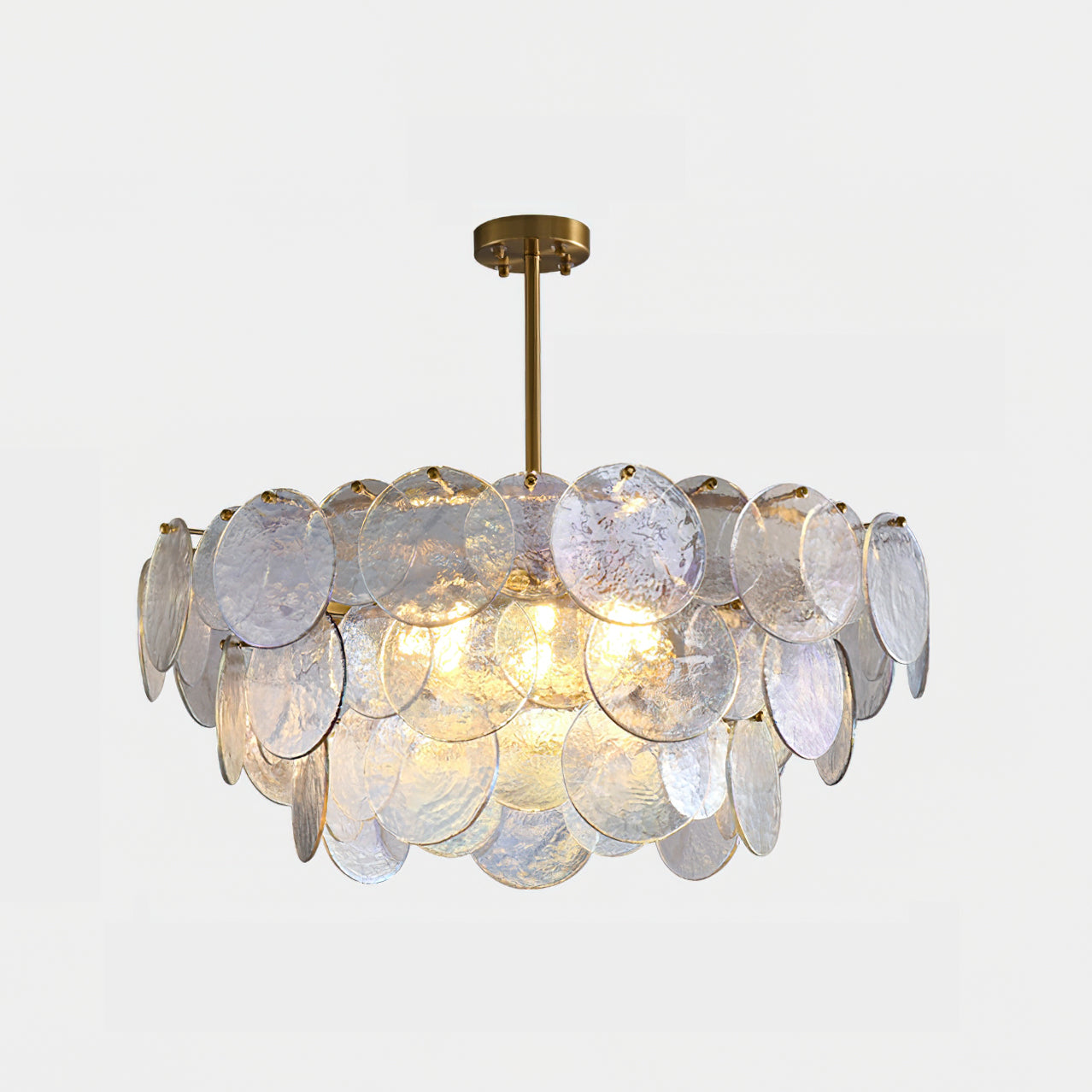 Elegant Ariel Crystal Chandelier - Modern Ceiling Light Fixture for Dining Room, Living Room & Bedroom Decor