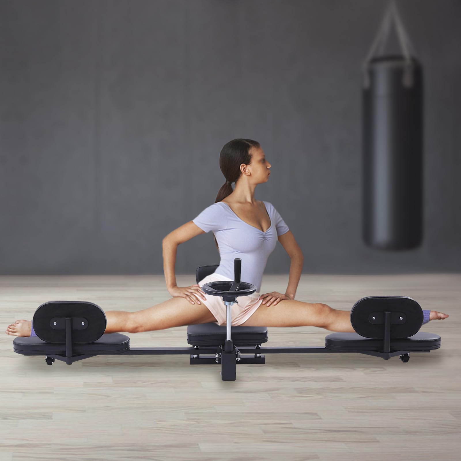 Professional 200-Degree Leg Stretcher Machine - High-Capacity 220 lbs Split Stretching Equipment for Flexibility Training | Home Gym, Dance, Martial Arts & Yoga Stretching Aid