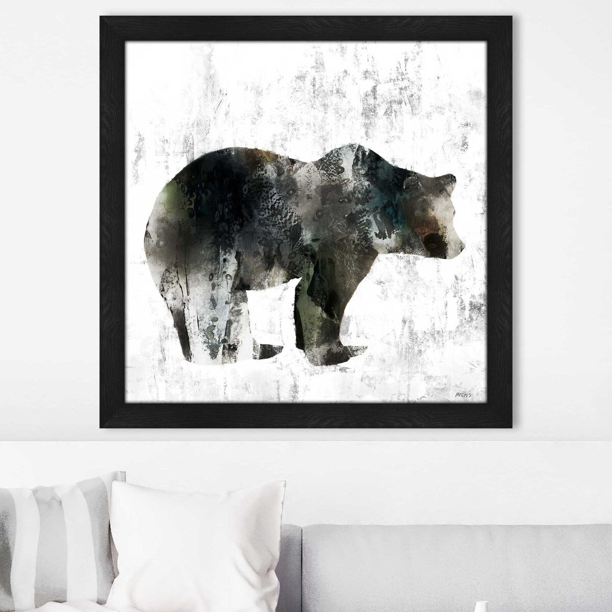 Bear by Scott Brems Print on Acrylic - Premium Wall Art Decor for Home, Office & Gifts - Perfect for Living Room, Bedroom & Modern Interior Design