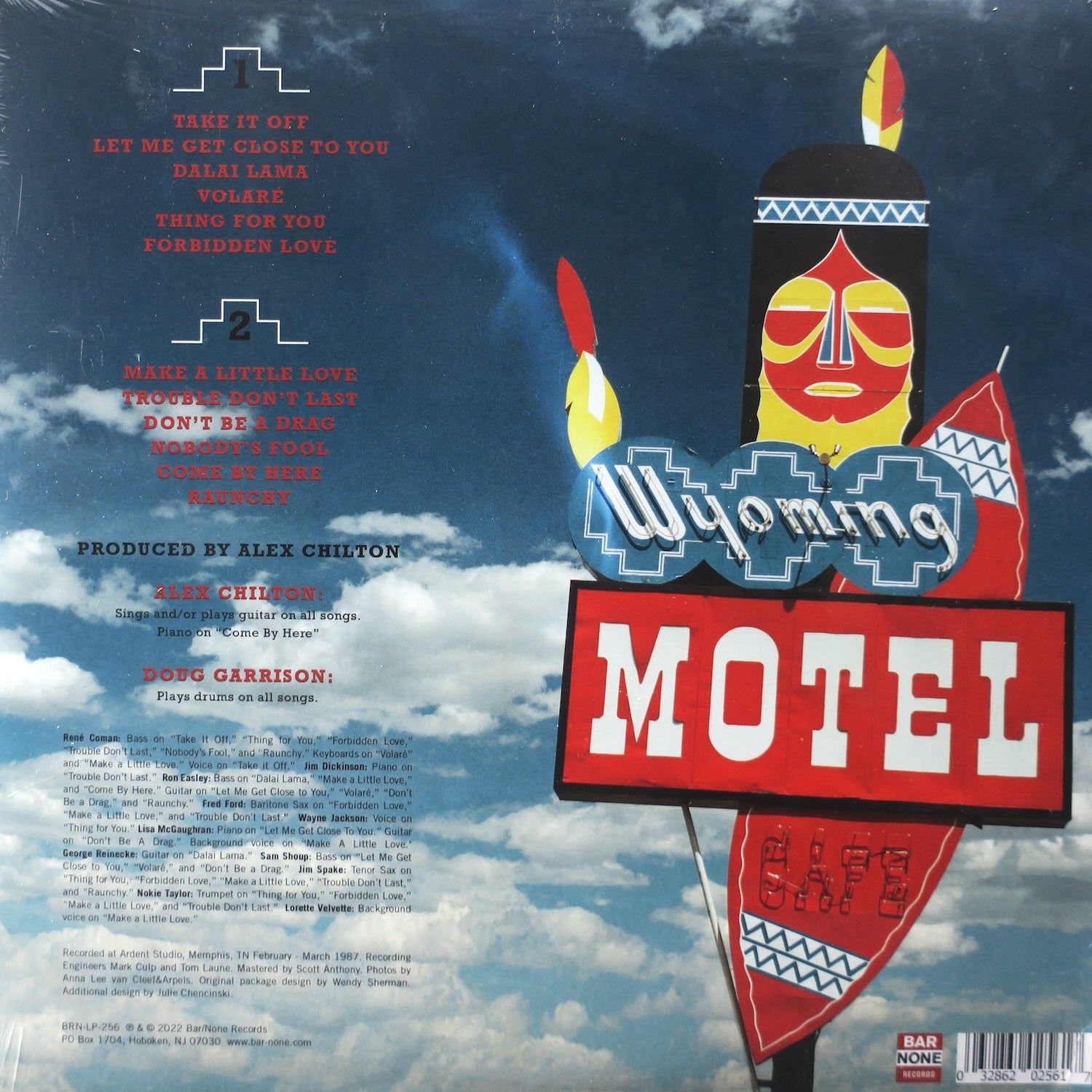 ALEX CHILTON (Big Star) 'High Priest' BLUE Vinyl LP Record (1987 Garage Rock) - Limited Edition Collectible for Music Lovers & Vinyl Enthusiasts