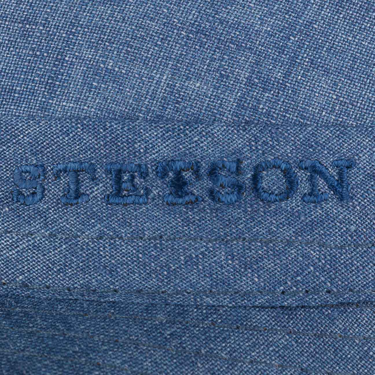 Stetson Geneva Linen Trilby Hat for Men - Classic Summer Fedora with Brim - Perfect for Outdoor Events, Weddings & Beach Vacations